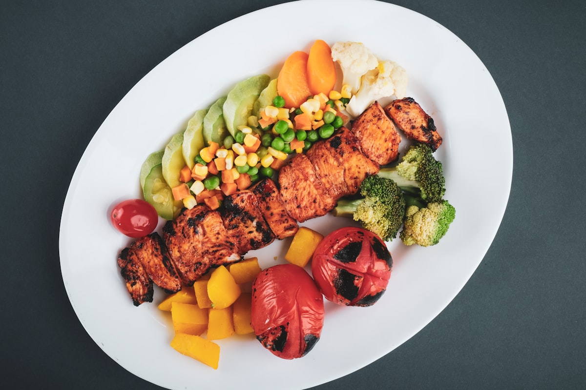 Grönsaksblandning för hälsa